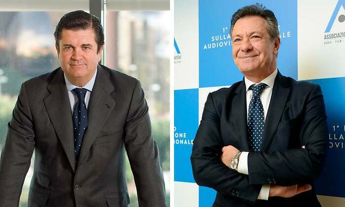 Borja Prado y Alessandro Salem