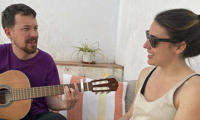 Pablo Iglesias Irene Montero