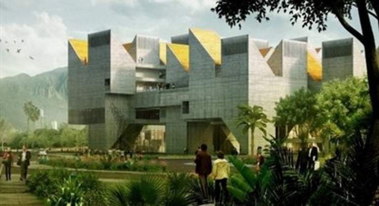 Infografa que muestra el futuro Museo Nacional de la Memoria en Colombia a cargo de OHL