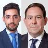 Eduardo Crespo y Miguel Recio, abogado del área de Competencia y abogado del área de TMC de CMS Albiñana & Suárez de Lezo