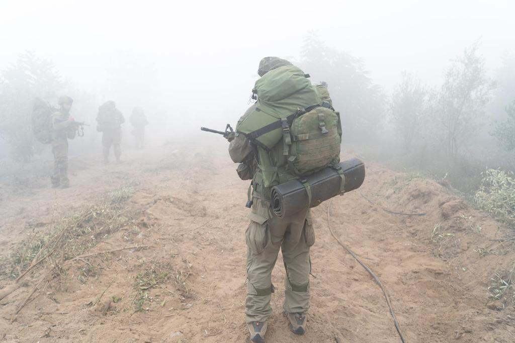 Tropa del Ejército israelí en una operación en Gaza