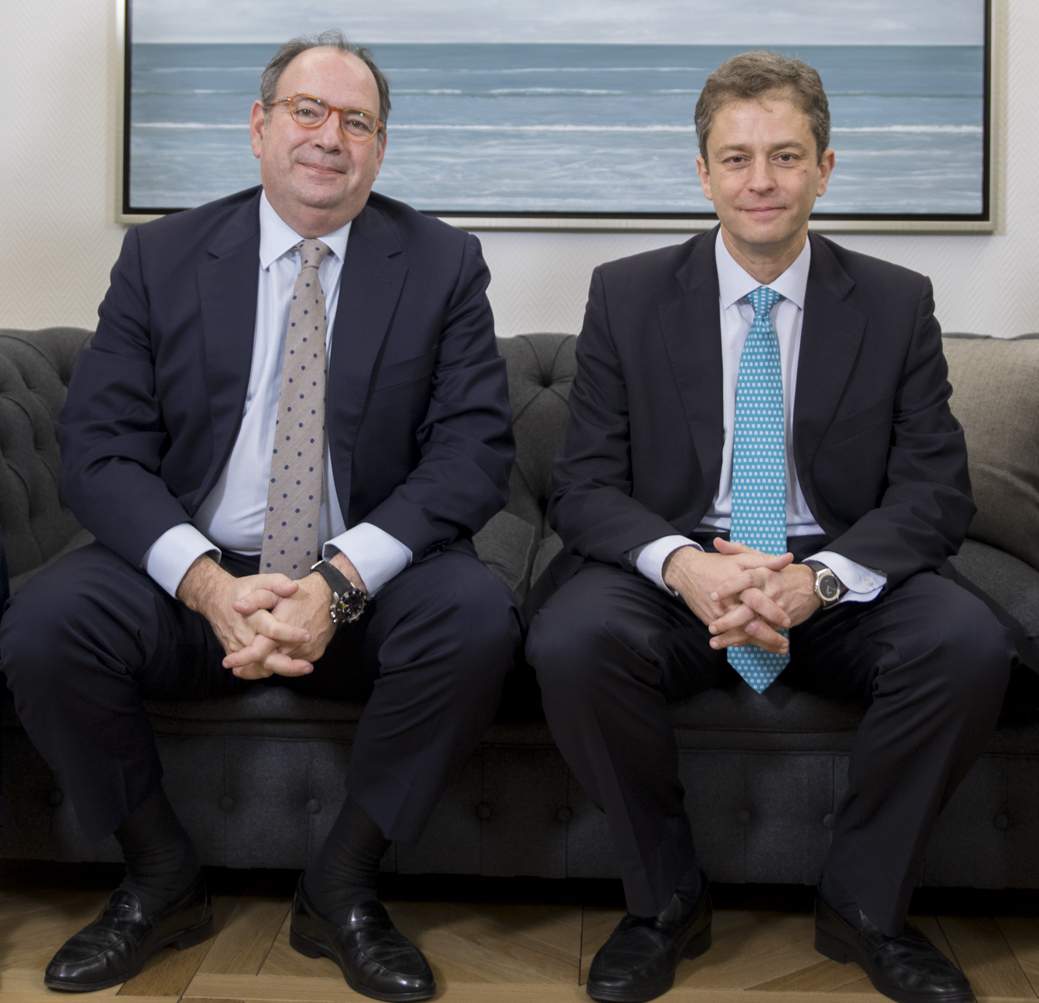 Rafael Valera y Julian Pascual