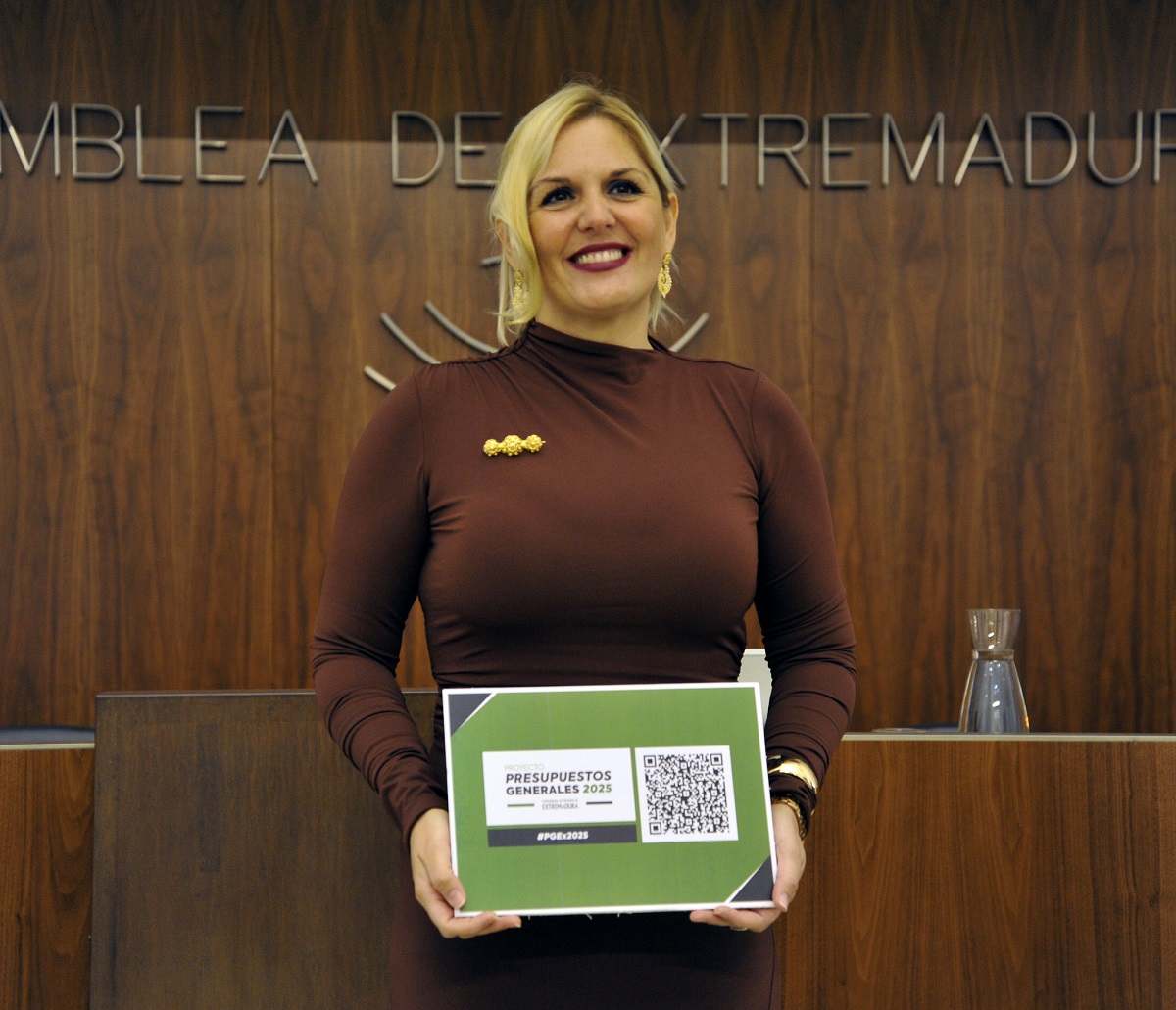Elena Manzano, consejera Hacienda y Administración Pública