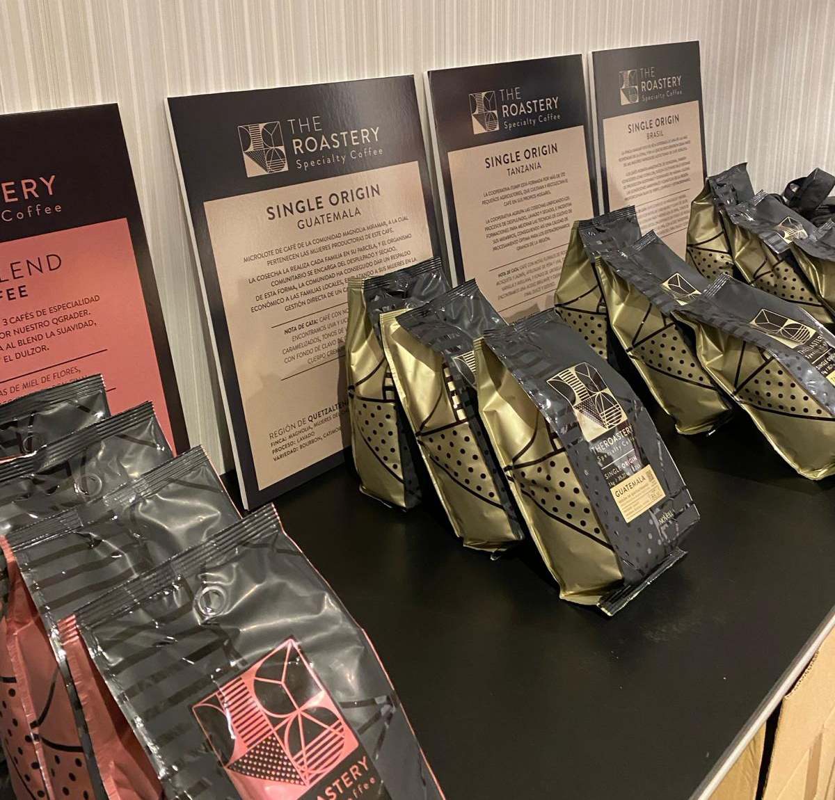 Bolsas de café 'The Roastery'. EE