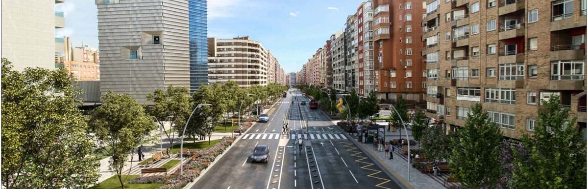 Avenida de Cataluña de Zaragoza