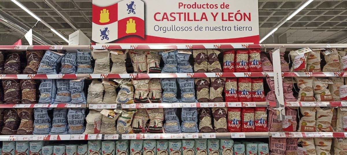 Promoción de productos de Castilla y León en Alcampo