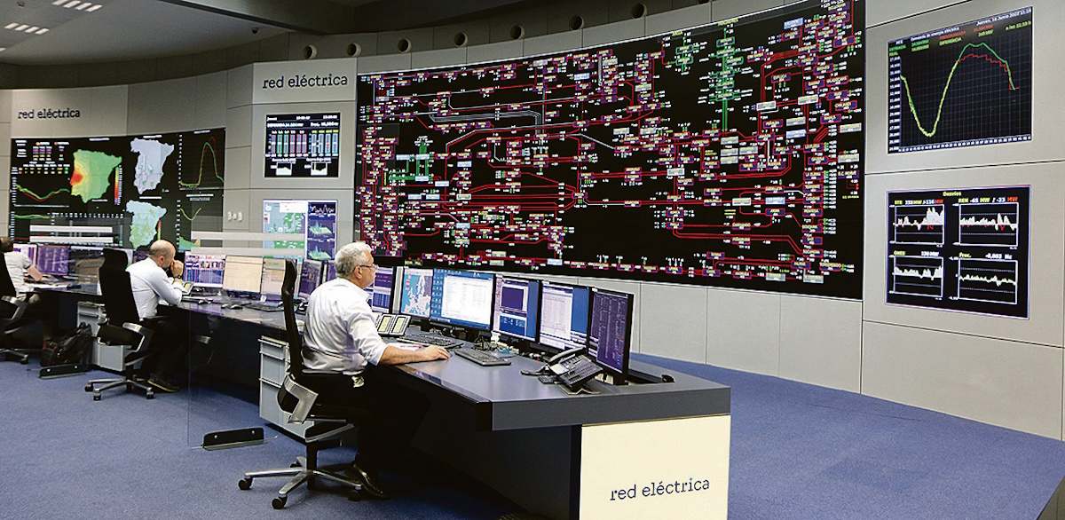 Centro de control de Red Eléctrica