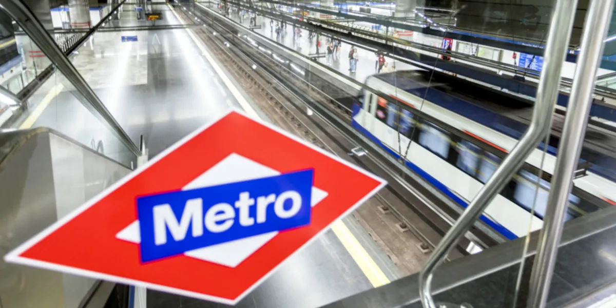 Estación de Metro de Madrid.