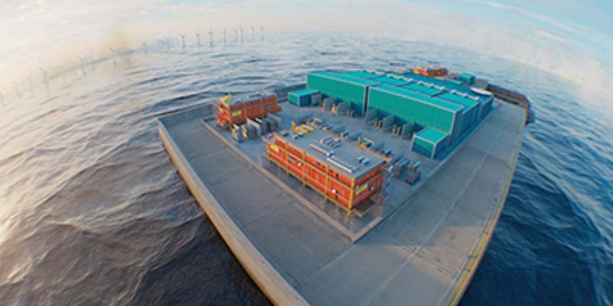 La futura Princess Elisabeth Island, donde Ocean Ecostructures instalará sus microarrecifes. EE