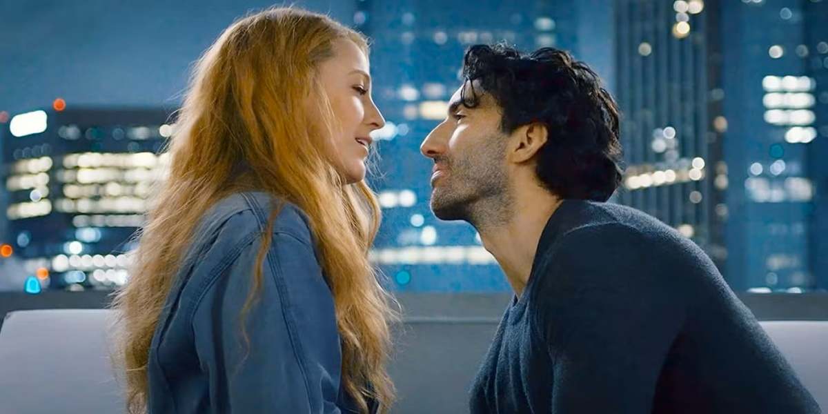 Justin Baldoni y Blake Lively en una de las escenas de 'Romper el círculo'.
