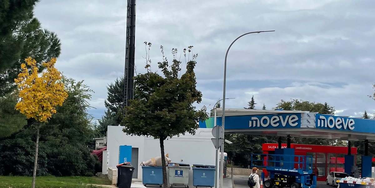Una estación de servicio de Moeve