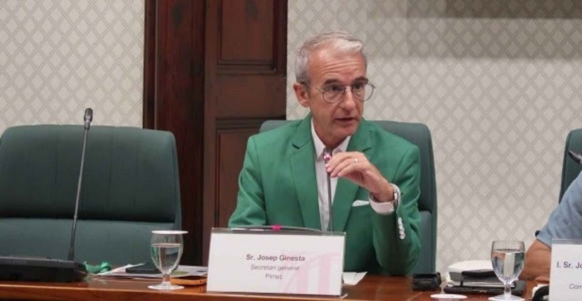 El secretario general de Pimec, Josep Ginesta. EE