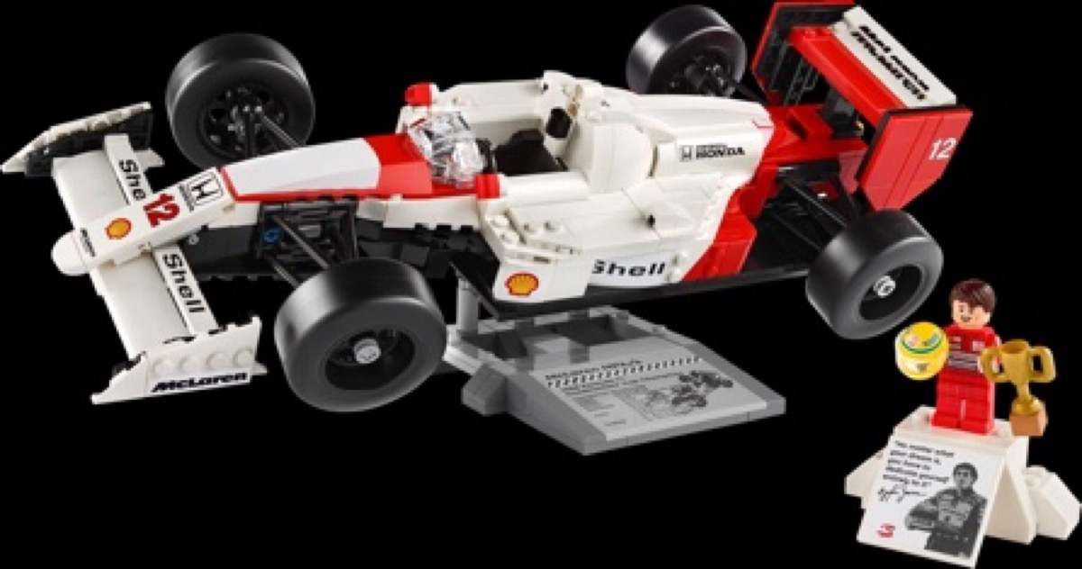 McLaren de Ayrton Senna de Lego