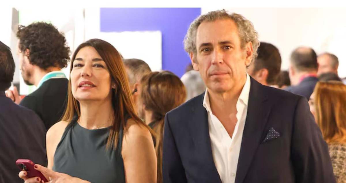 Raquel Revuelta y su novio