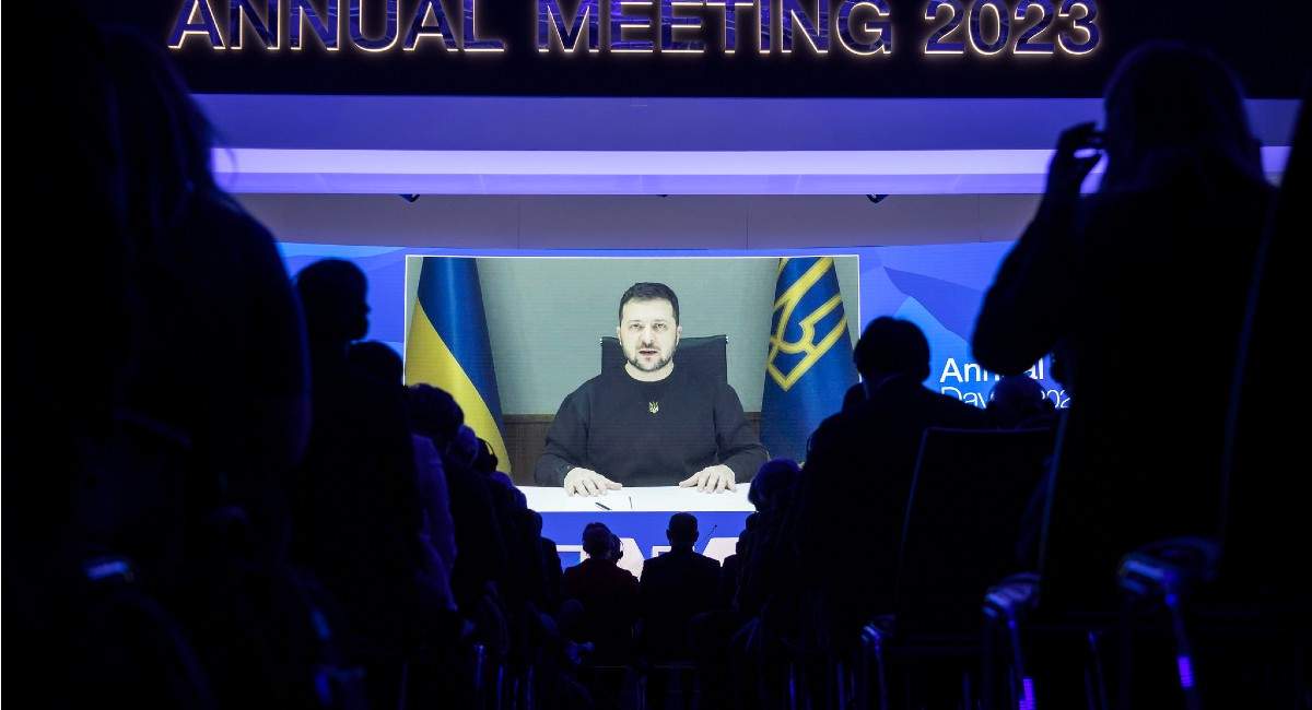 zelenski davos