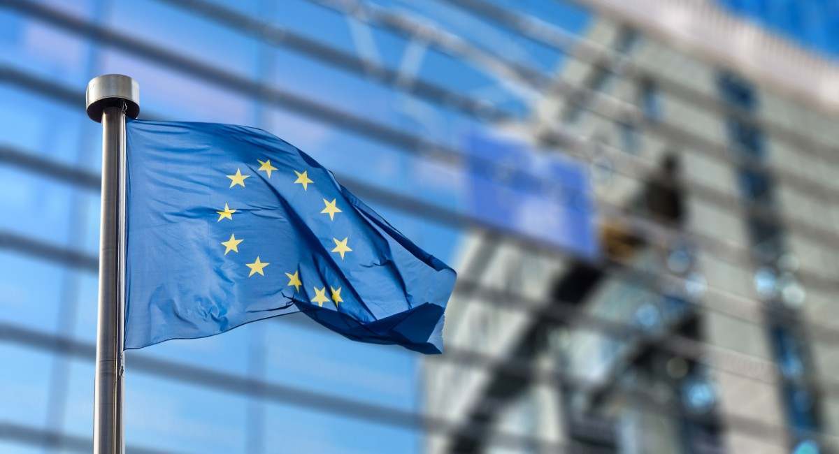 Bandera de la UE.