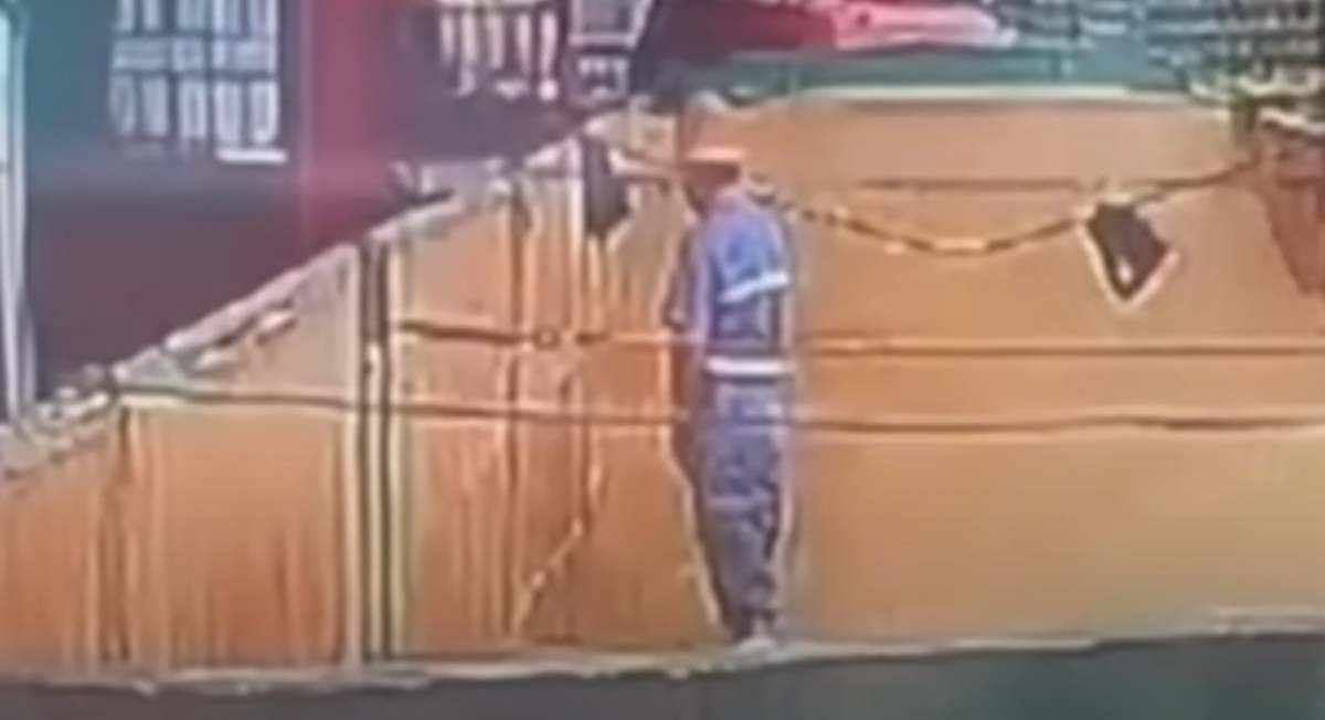 El trabajador chino detenido