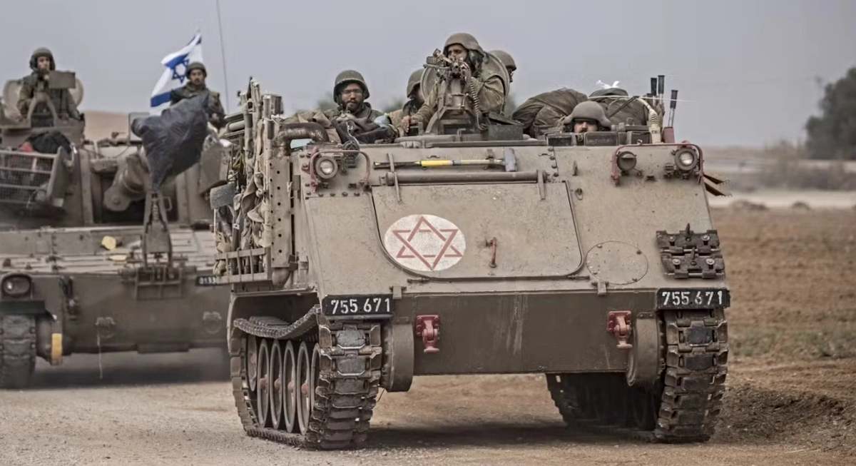 Un blindado M113 israelí / Ministerio de Defensa de Israel