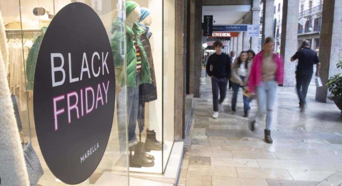 Un establecimiento con alusión al Black Friday / EP