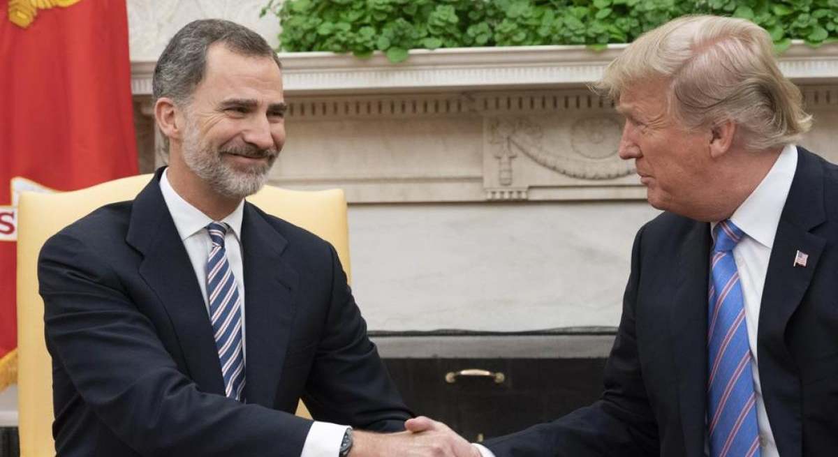 La carta de Felipe VI a Trump tras el atentado: La Reina se une a mi para desearos un completo restablecimiento