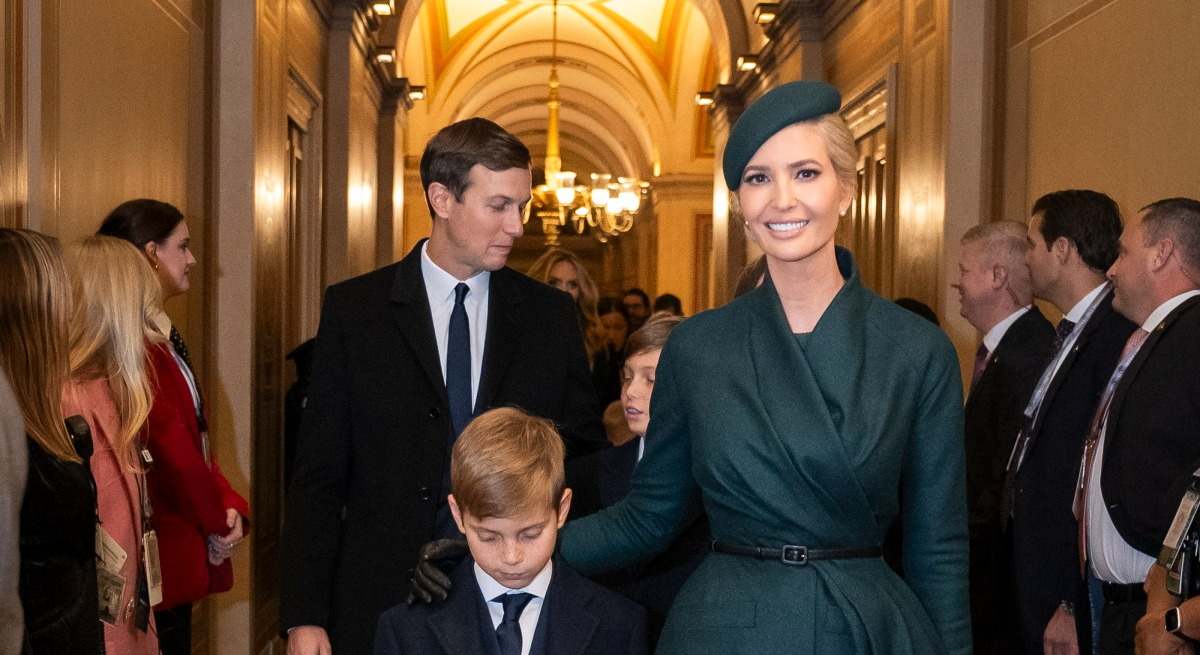 Ivanka Trump en la toma de posesión de su padre como 47º presidente de Estados Unidos.