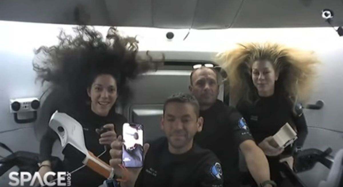 Los astronautras de Polaris Dawn
