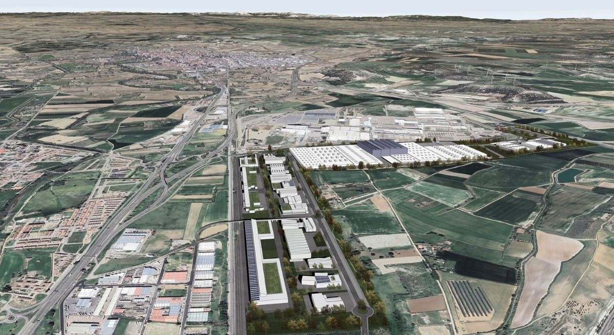 Polígono industrial en Villamuriel de Cerrato