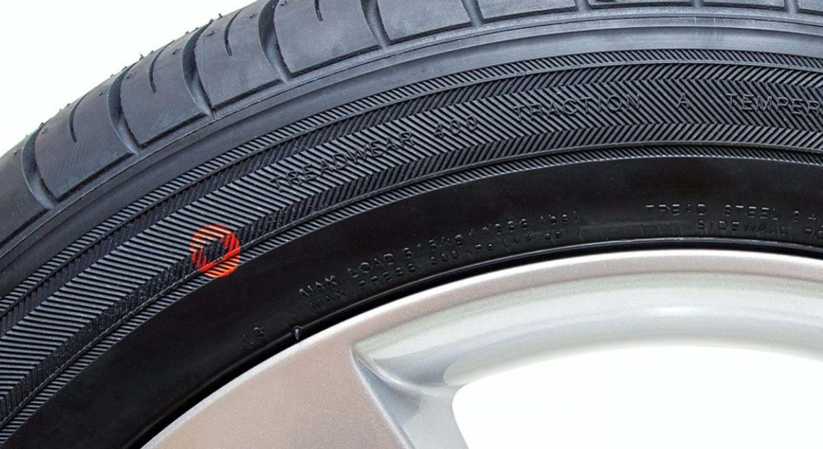 Punto rojo neumáticos