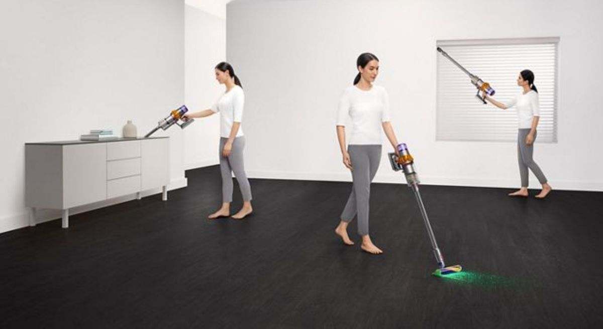 Aspiradora sin cables Dyson V15 Detect Fluffy