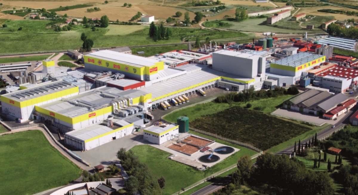 Instalaciones de Pascual en Aranda de Duero (Burgos).