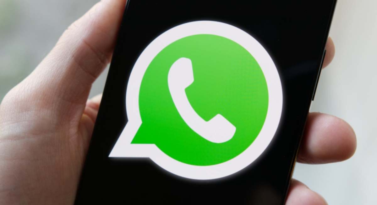 Logo de Whatsapp en un móvil