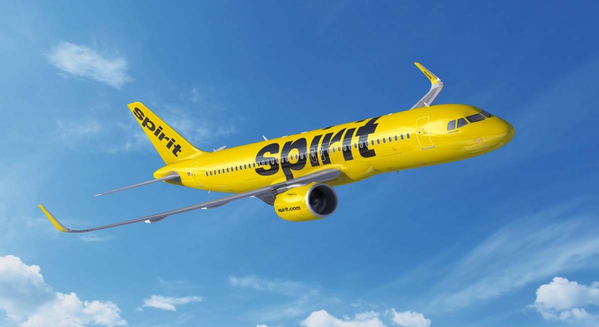 Un avión de Spirit
