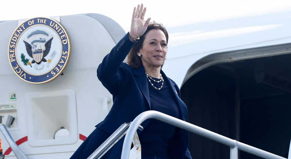 La vicepresidenta de EEUU, Kamala Harris.