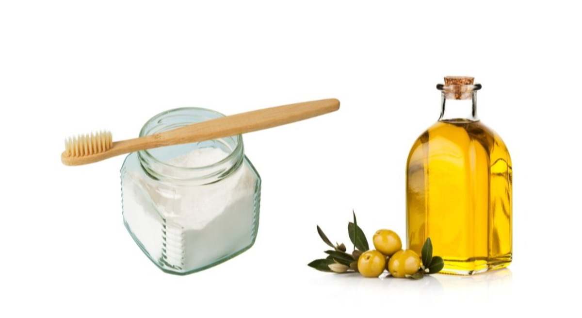 Bicarbonato y aceite de oliva. / Foto: iStock - Canva