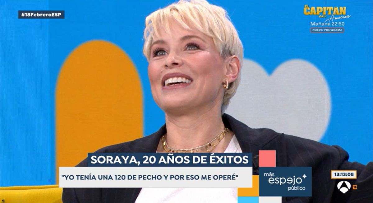 La confesión de Soraya Arnelas a las tres cirugías a las que se ha sometido por un complejo: "Nunca he tenido miedo a los cambios"