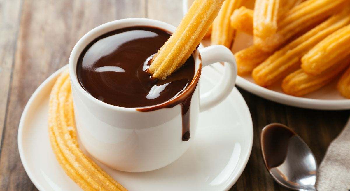 churros con chocolate