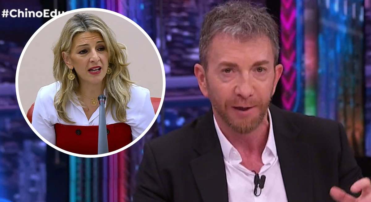 Pablo Motos y Yolanda Díaz