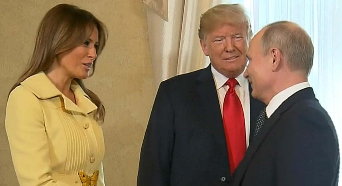 Melania Trump Putin 