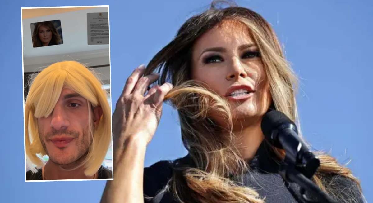 Parodia Trump Melania 