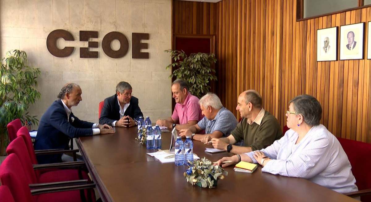Reunión CEOE Valladolid con la Plataforma por el Soterramiento