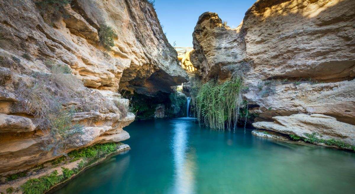 Laguna del Salto del Usero en Bullas, Murcia