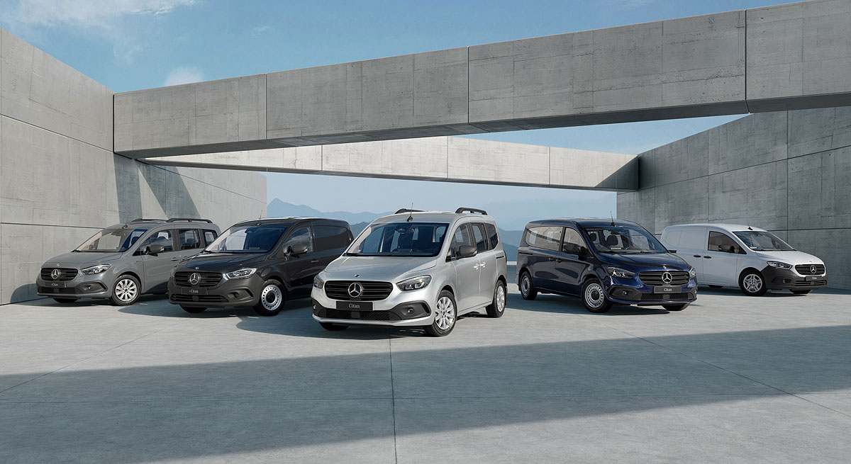 Familia Mercedes Citan 2024.