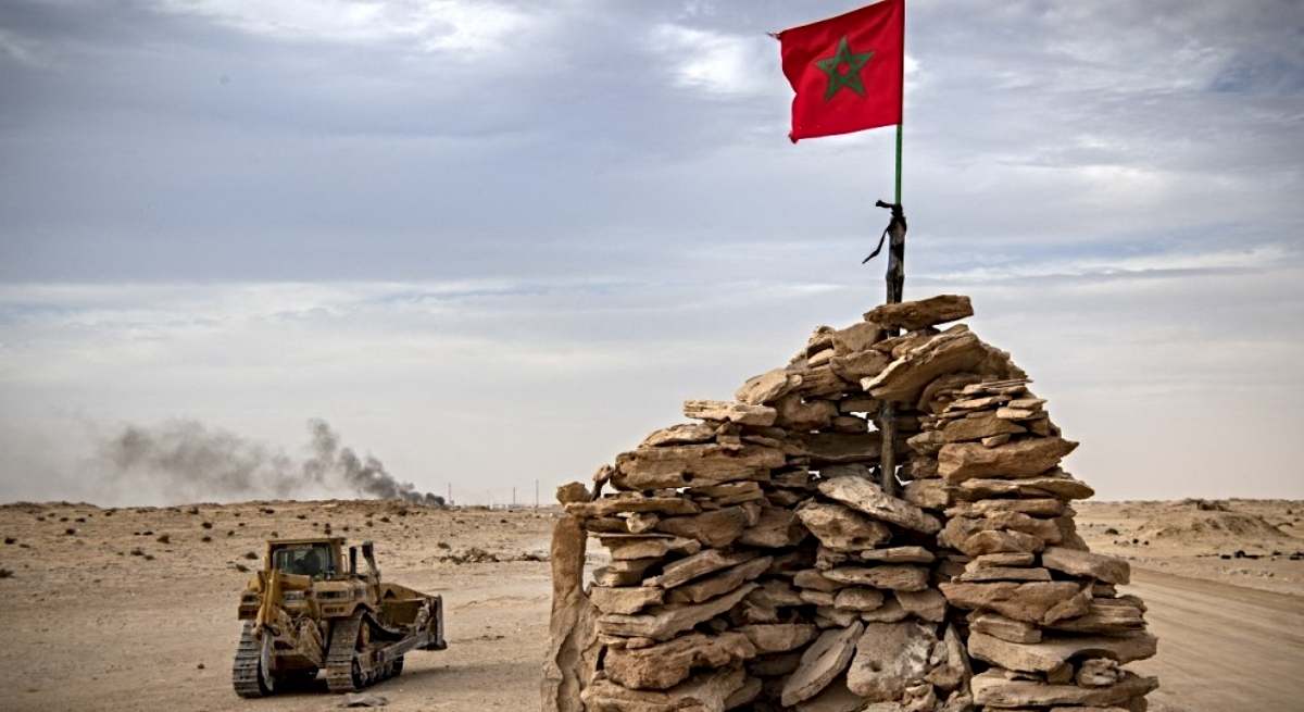 Un puesto avanzado de Marruecos en el Sahara