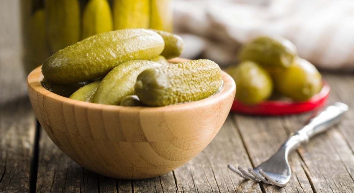 Efectos en el cuerpo de comer pepinillos.