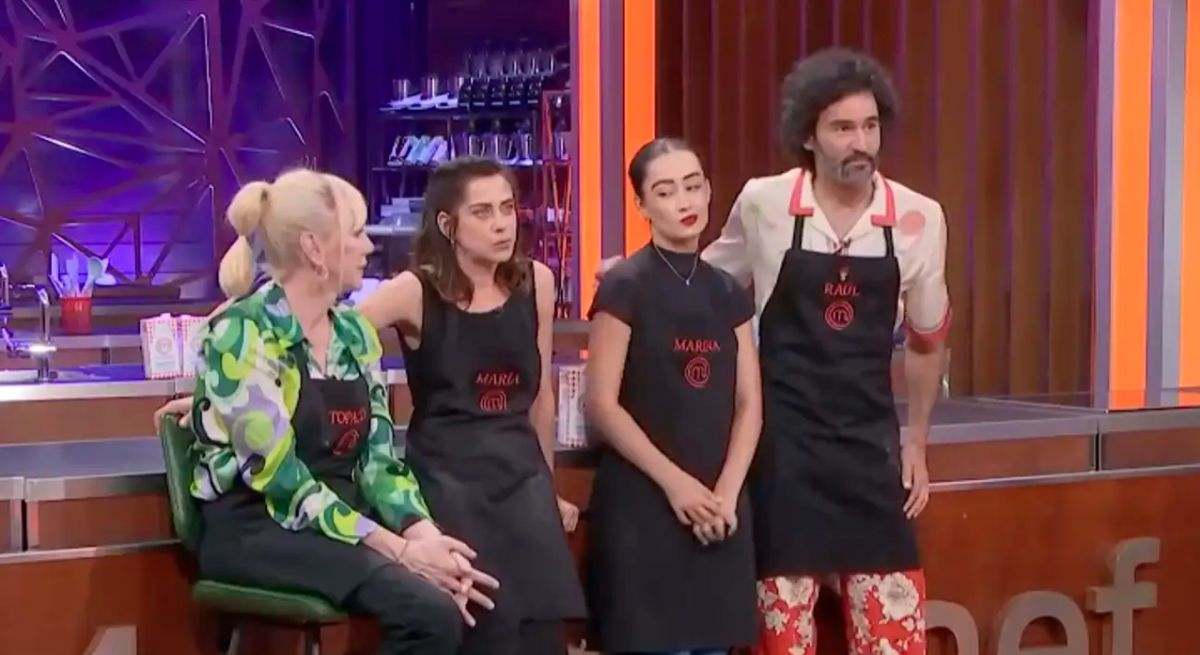 Cuatro concursantes de MasterChef en el programa de este lunes