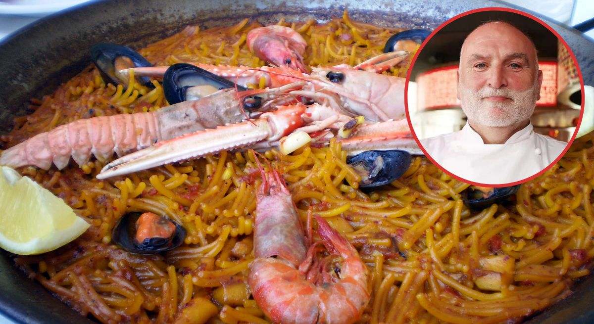 José Andrés, chef español, lo deja bien claro: "Es realmente fácil. Es como una paella, pero sin arroz"