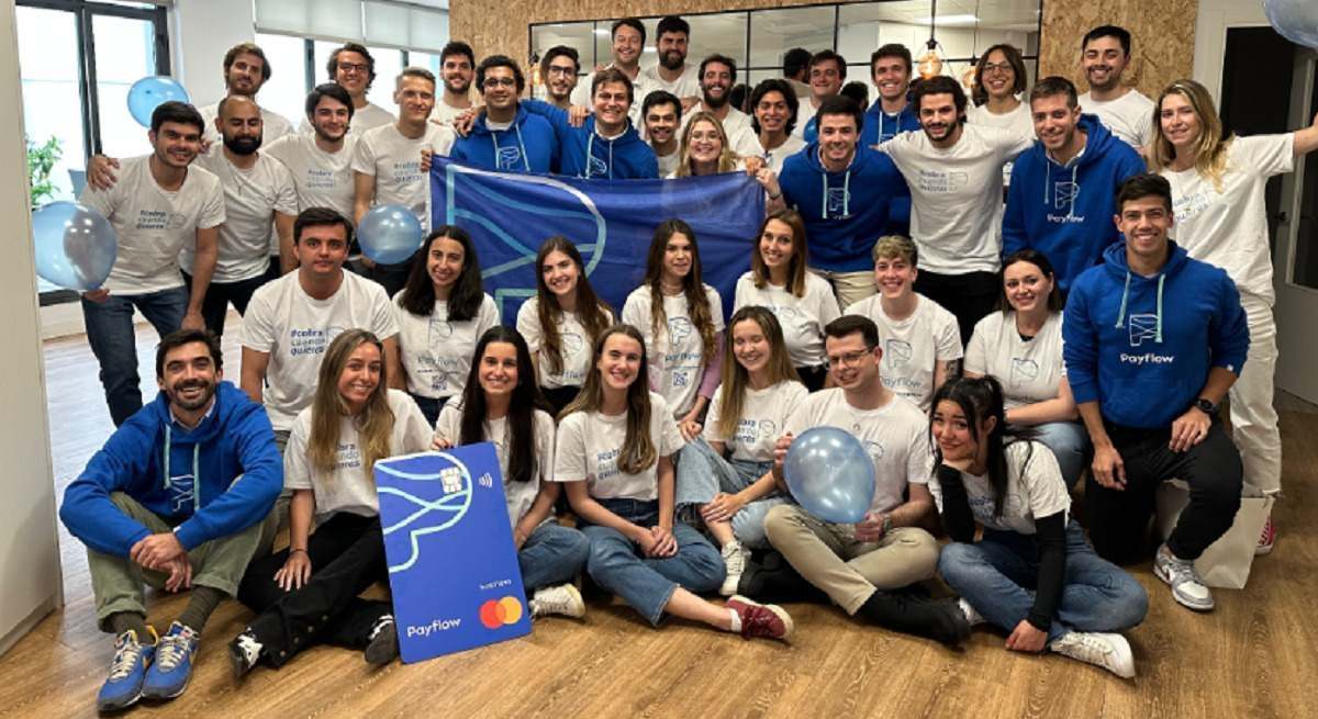 Equipo de la startup Payflow. EE