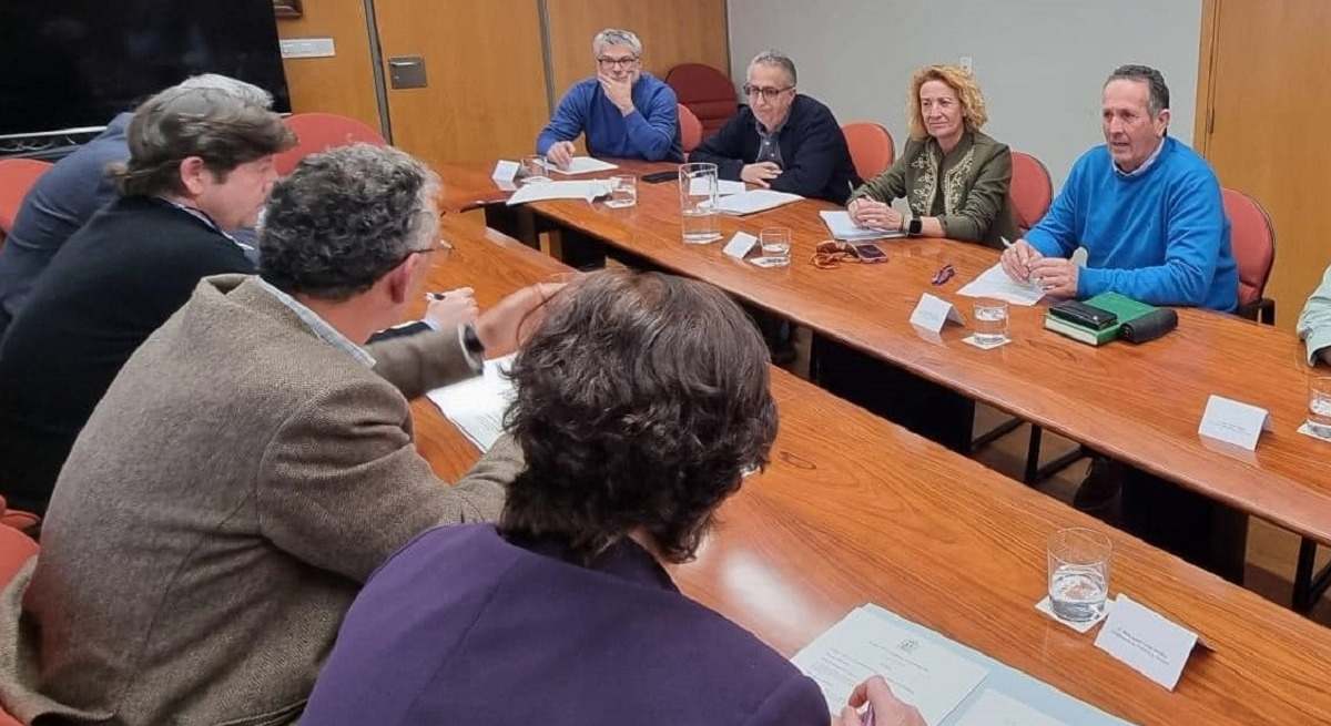 Apag Extremadura Asaja reunidos con Delegación de Gobierno