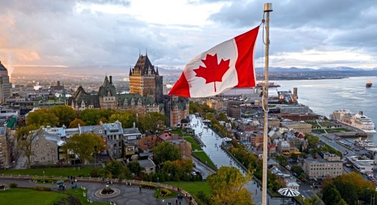 La bandera de Canadá