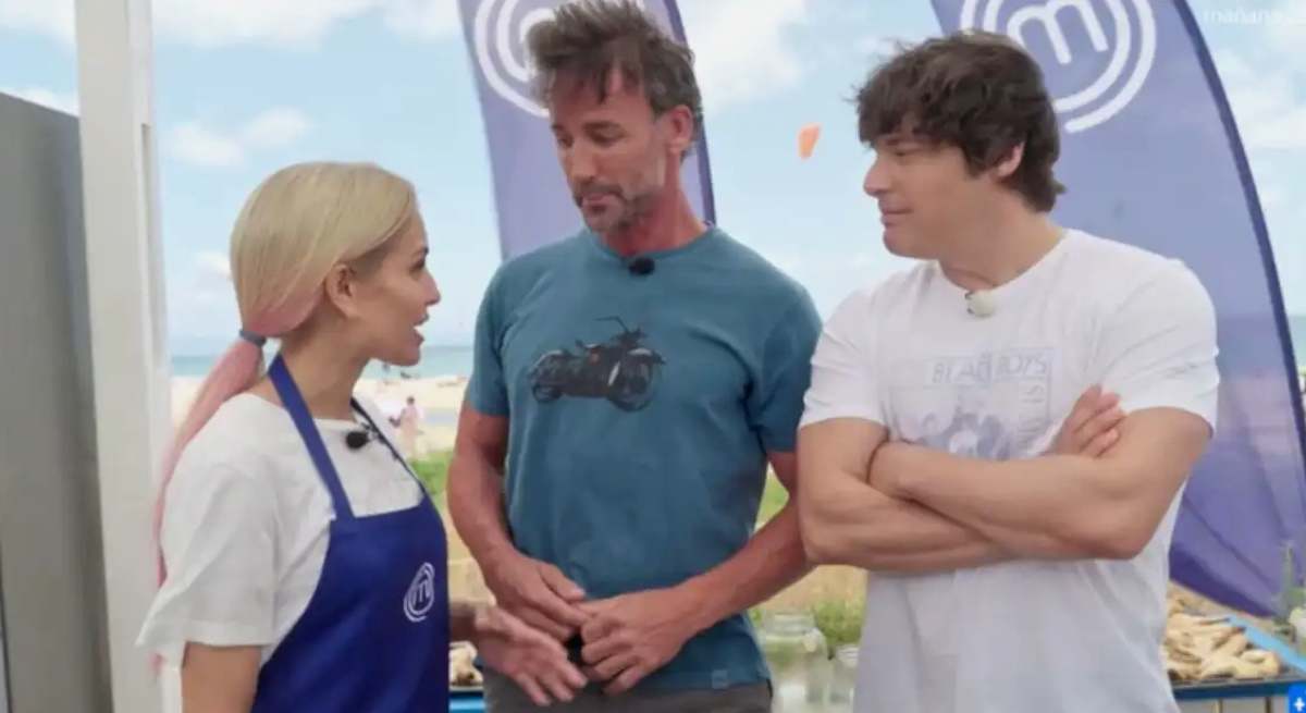 Escassi y Hiba Abouk en Masterchef